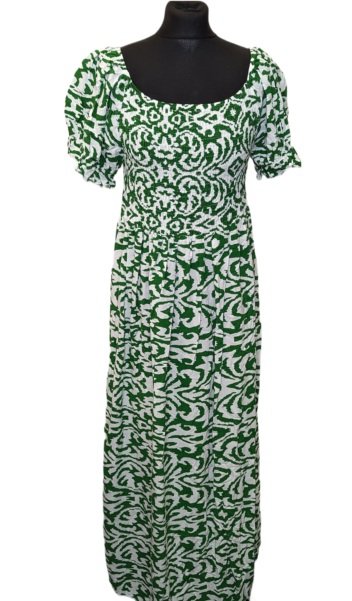 Printed maxi dress