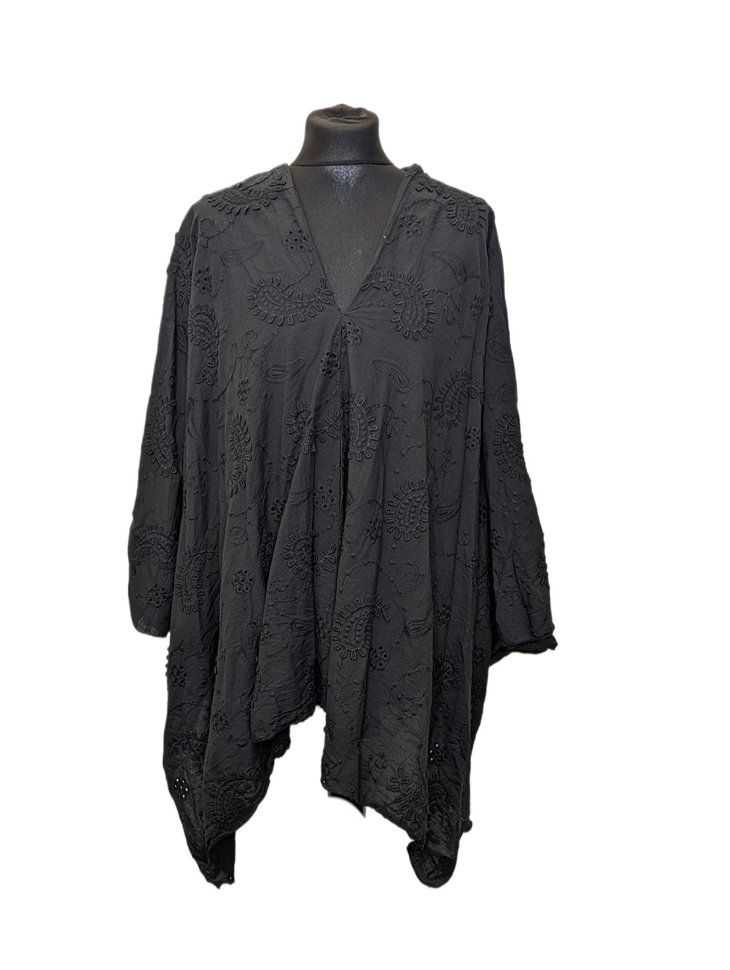 Kaftan Style Drop Hem Tie Back Drop