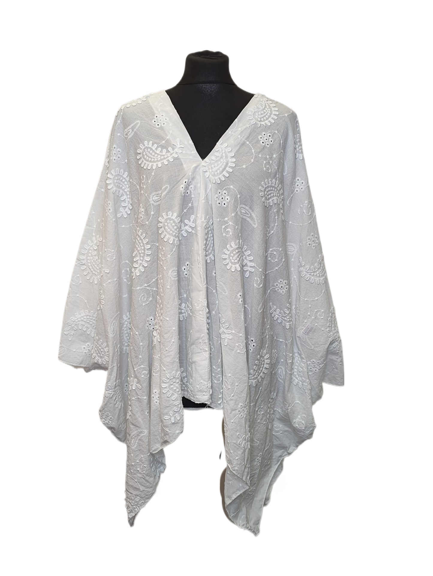 Kaftan Style Drop Hem Tie Back Drop