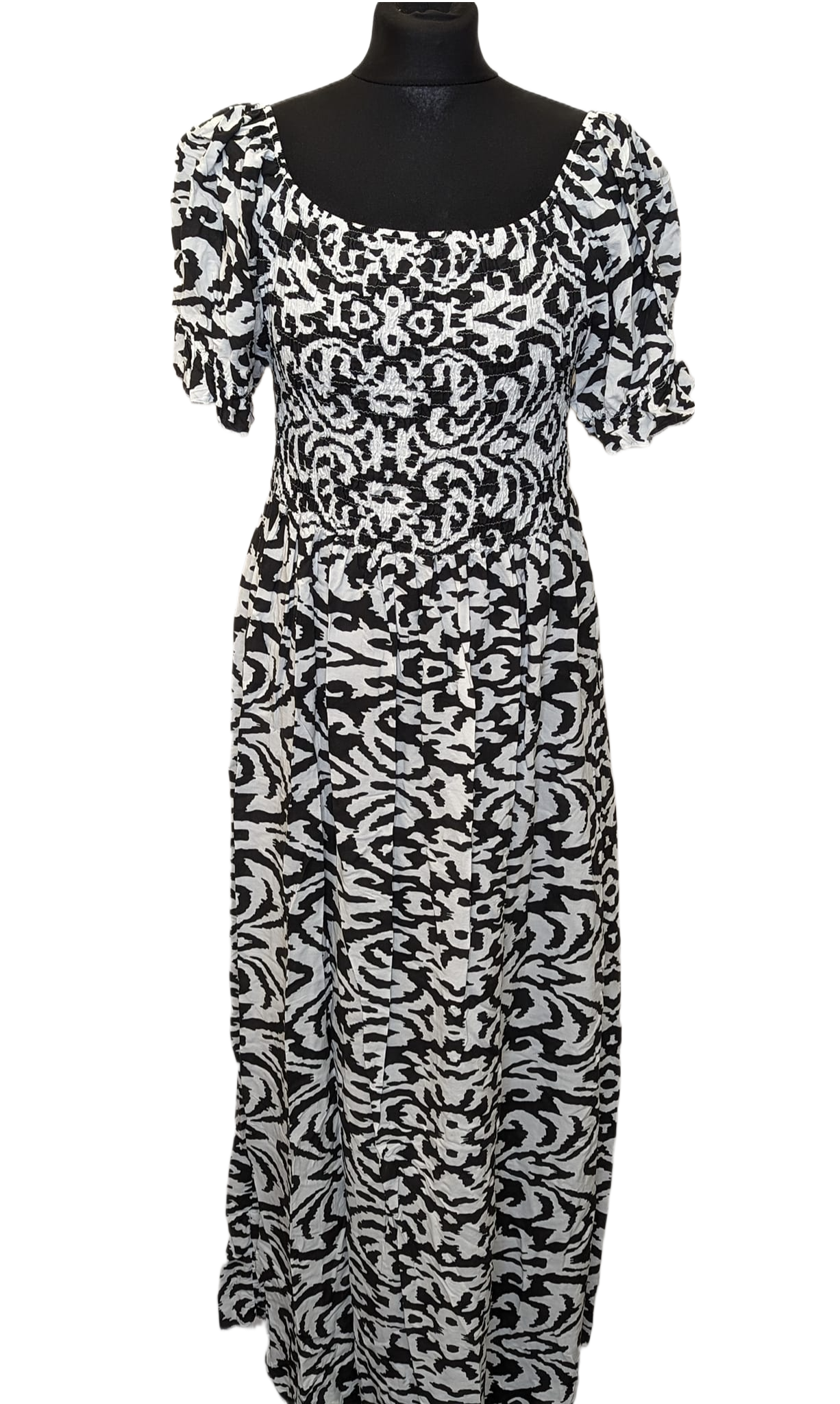 Printed maxi dress