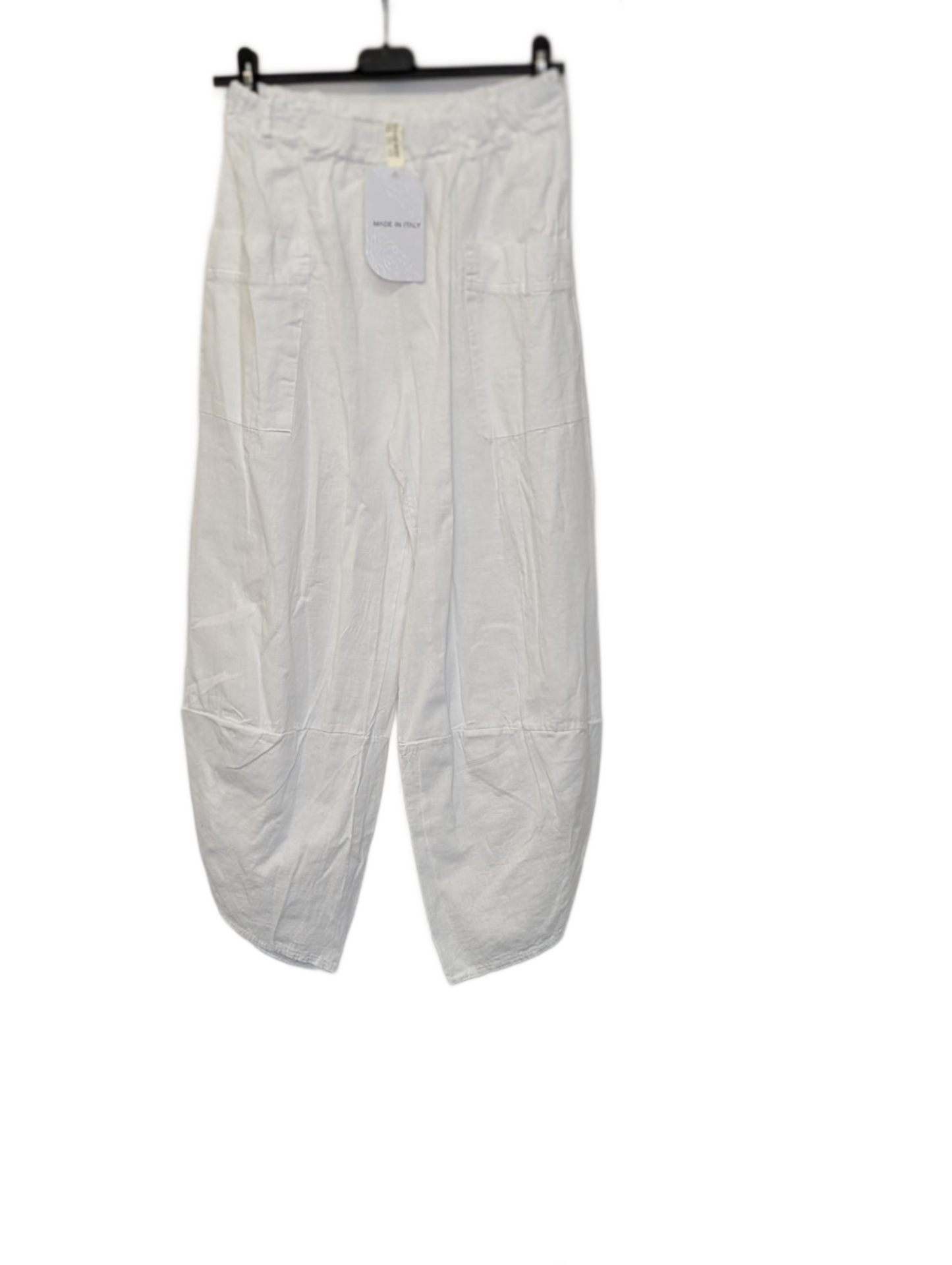 Mix linen cocoon joggers